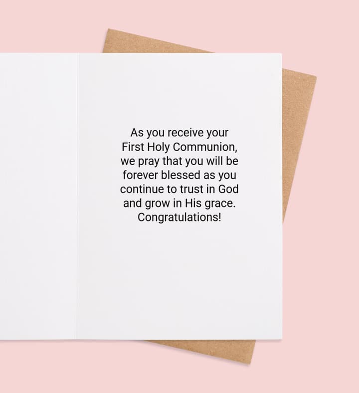 Blessings of Grace  inside view