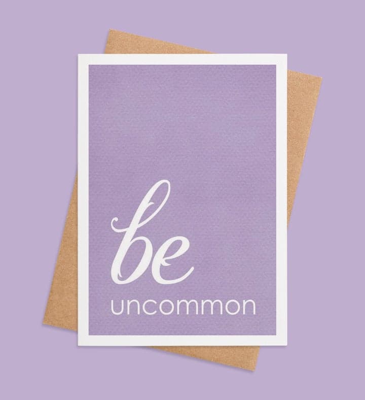 Be Uncommon Image