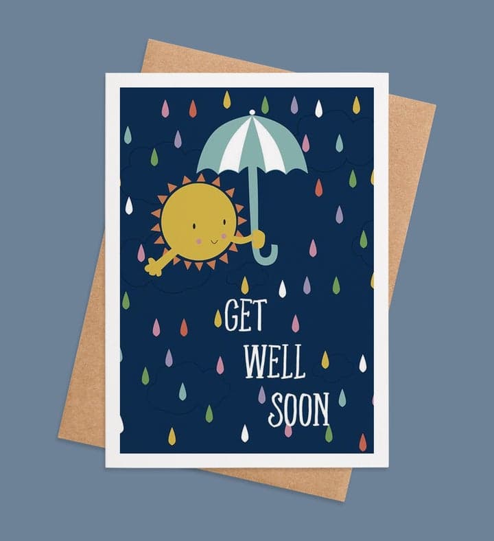 Sunny Umbrella Wishes Image