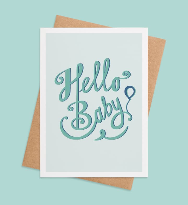 Whimsical Hello, Baby!  Image