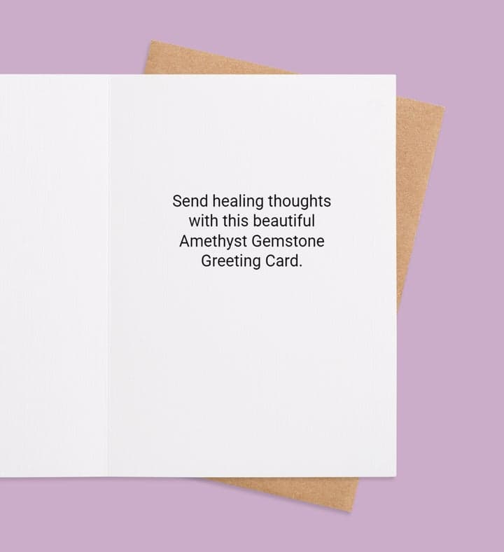 Amethyst Embrace inside view