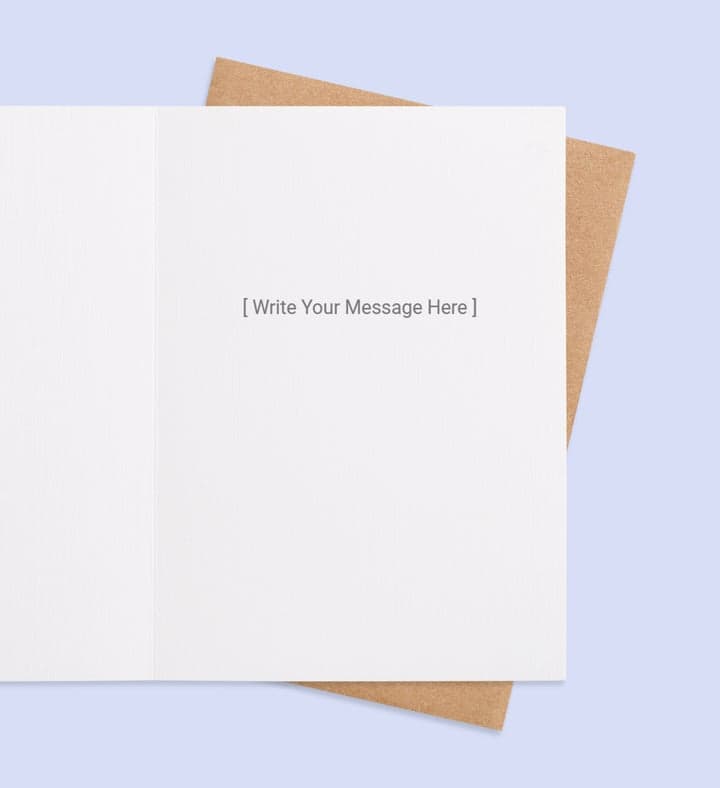 Bloomin' Heartfelt Wishes inside view