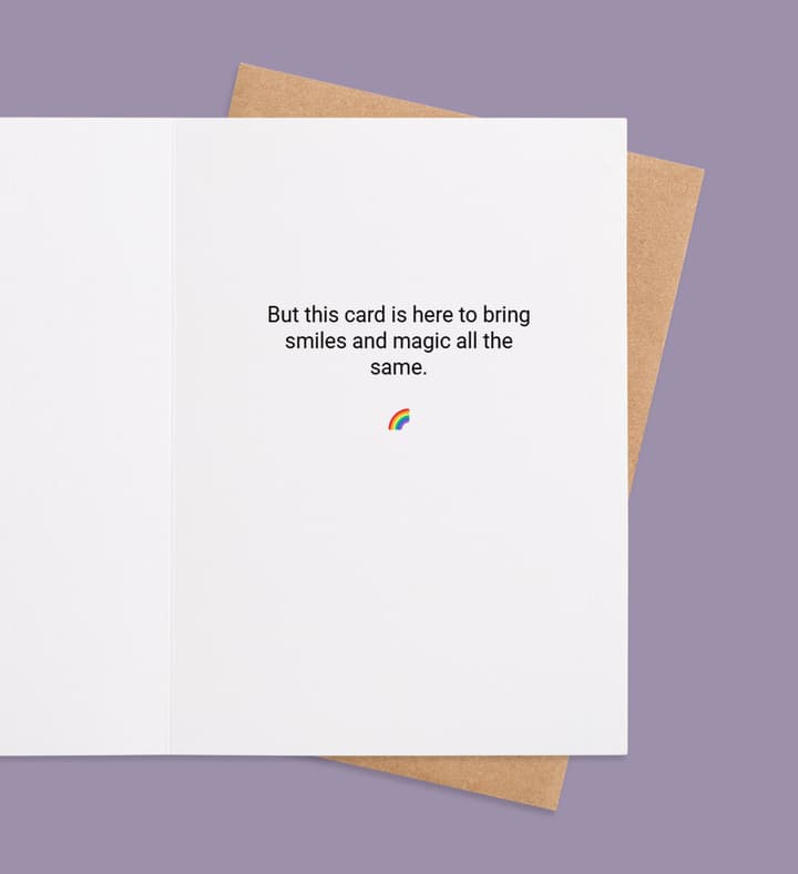 Unicorns Unavailable, Smiles Delivered inside view