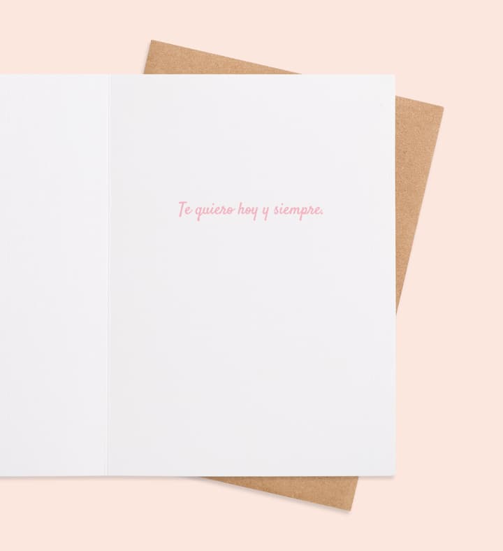 Heartfelt Blooms of Love  inside view