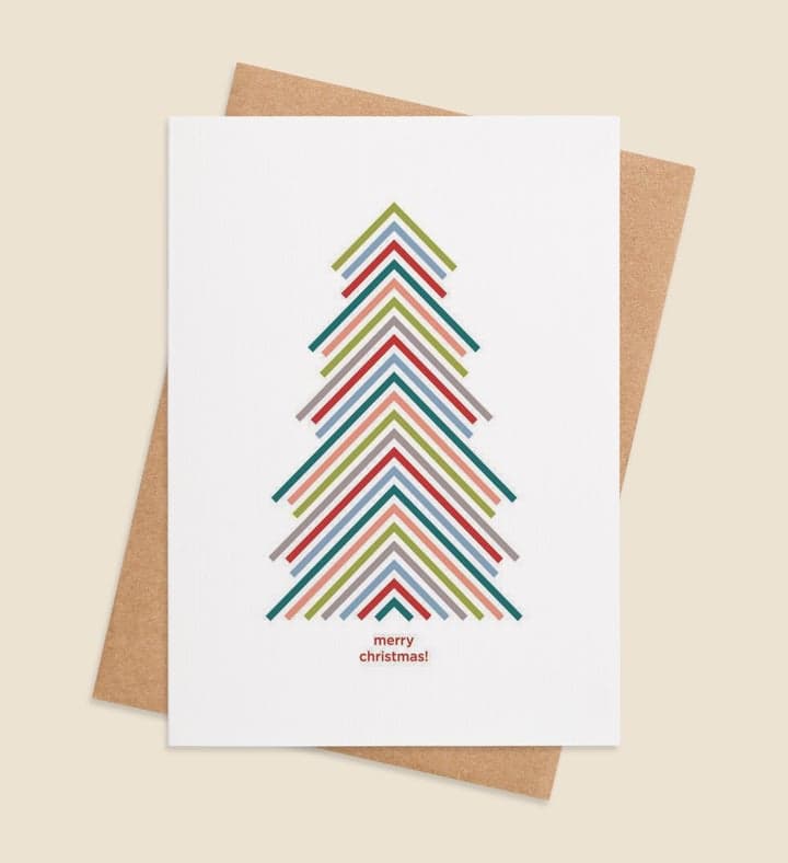 Cheerful Conifer Greetings Image
