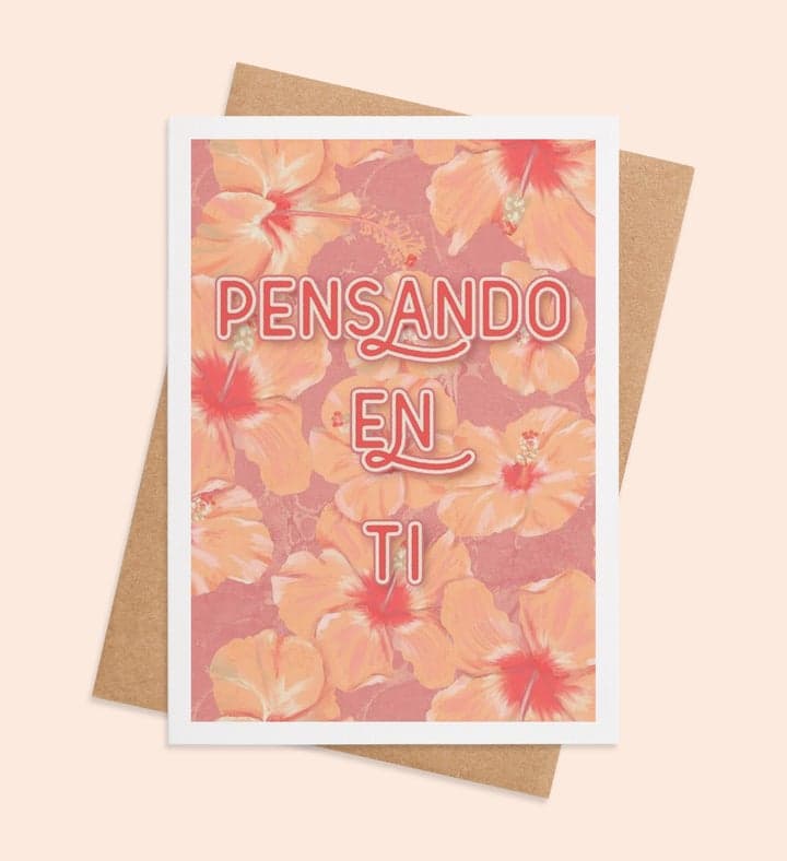 Hibiscus Hugs And Heartfelt Thoughts Image