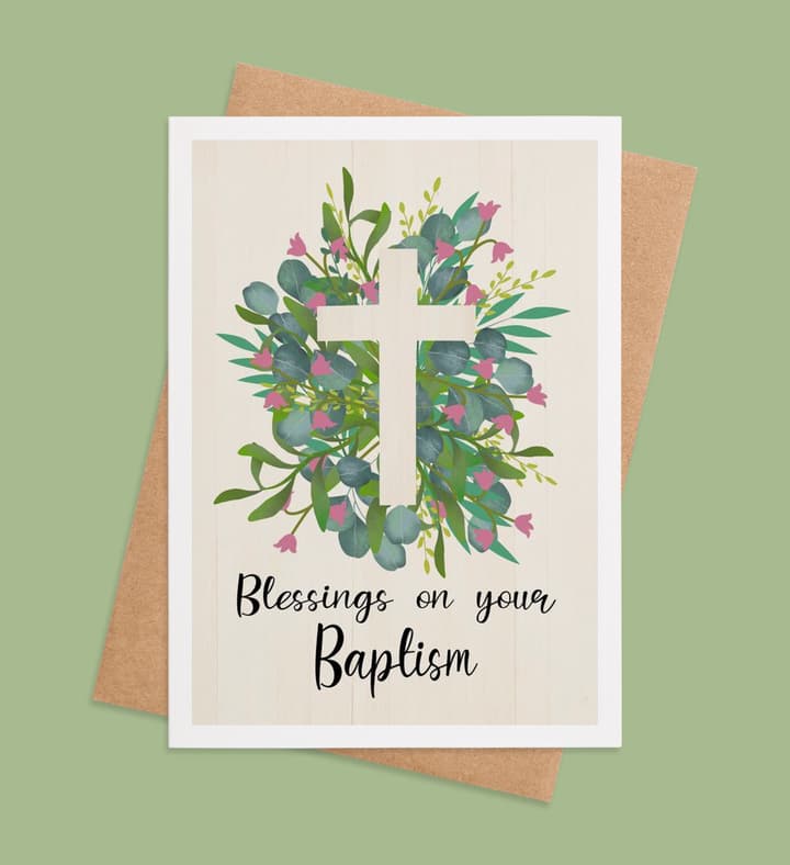 Graceful Blooms of Baptism  Image