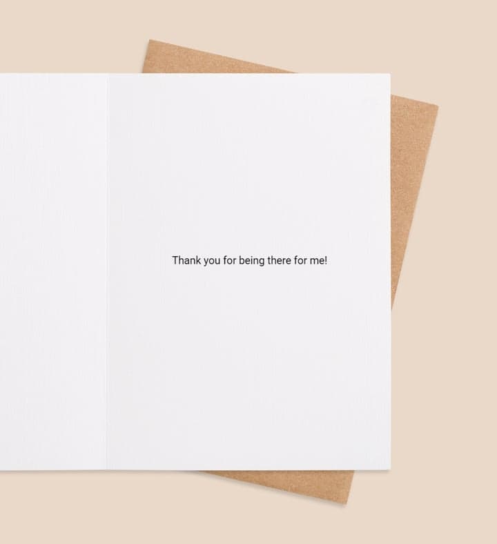 A Grateful Heart For My Brother inside view