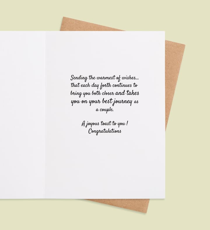 Everlasting Union Wishes  inside view