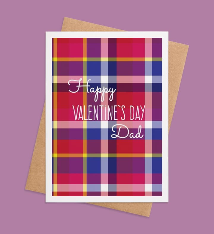 Plaid Heartstrings for Dad  Image