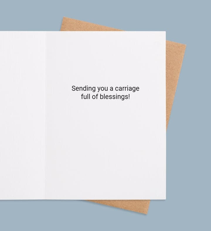 Carriage Of Blessings inside view