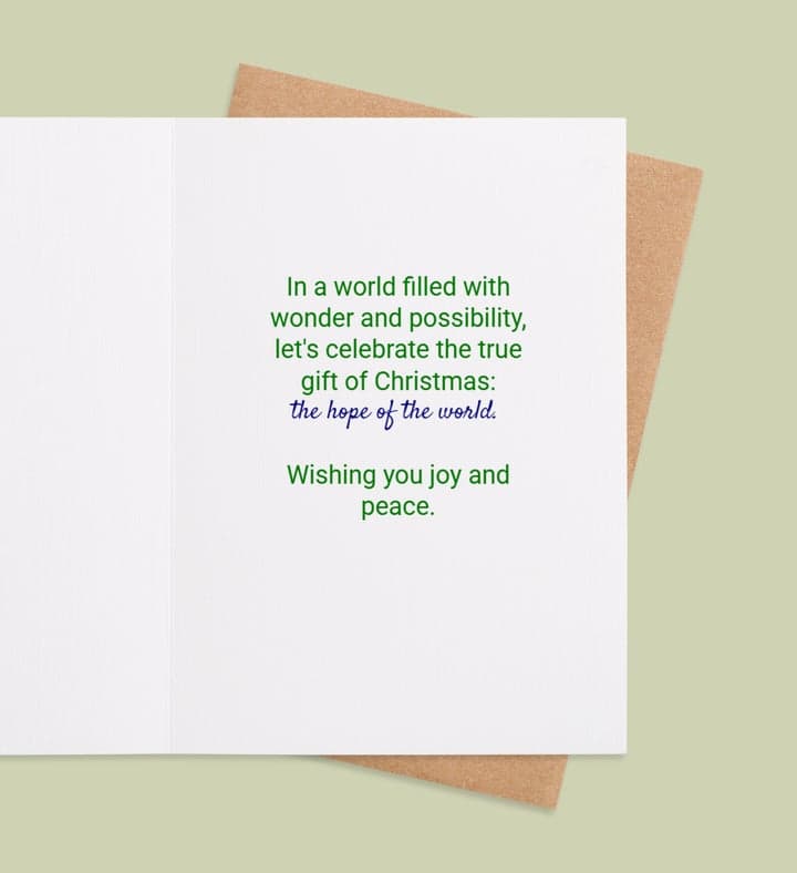 Globe Of Hope inside view