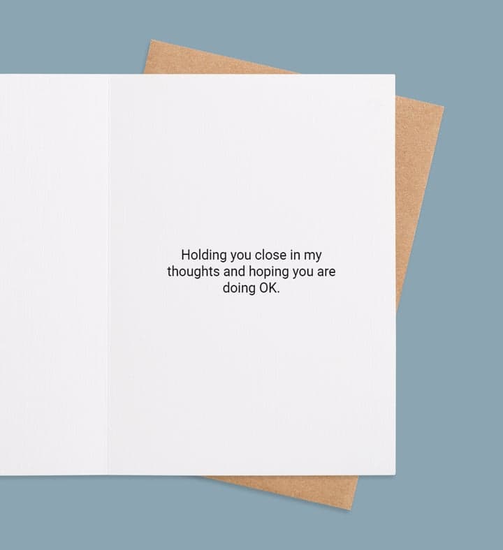 In Loving Remembrance inside view