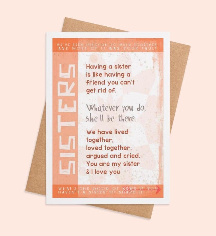 Sisterly Shenanigans front view