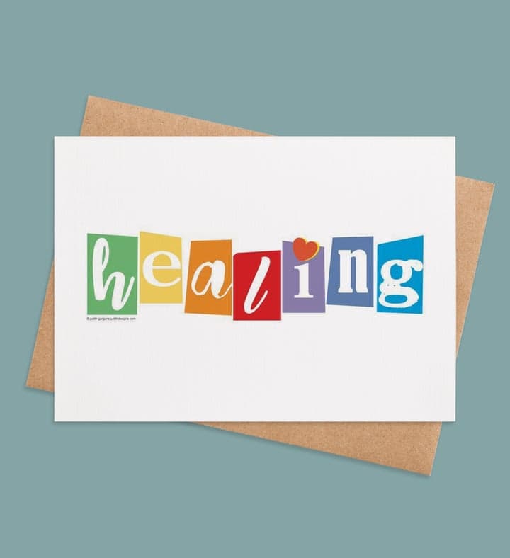 Heartfelt Healing Wishes front view