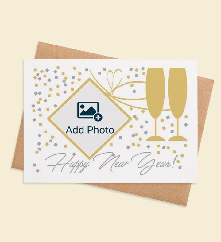 Cheers to a Bright New Year front view