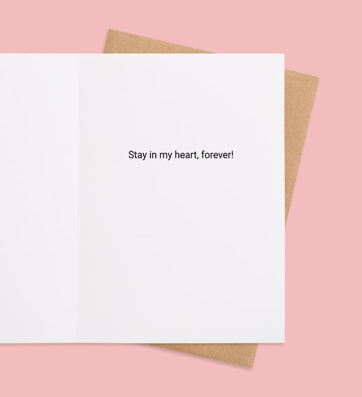 Forever Yours Proposal inside view