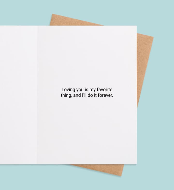 Forever My Wifey inside view