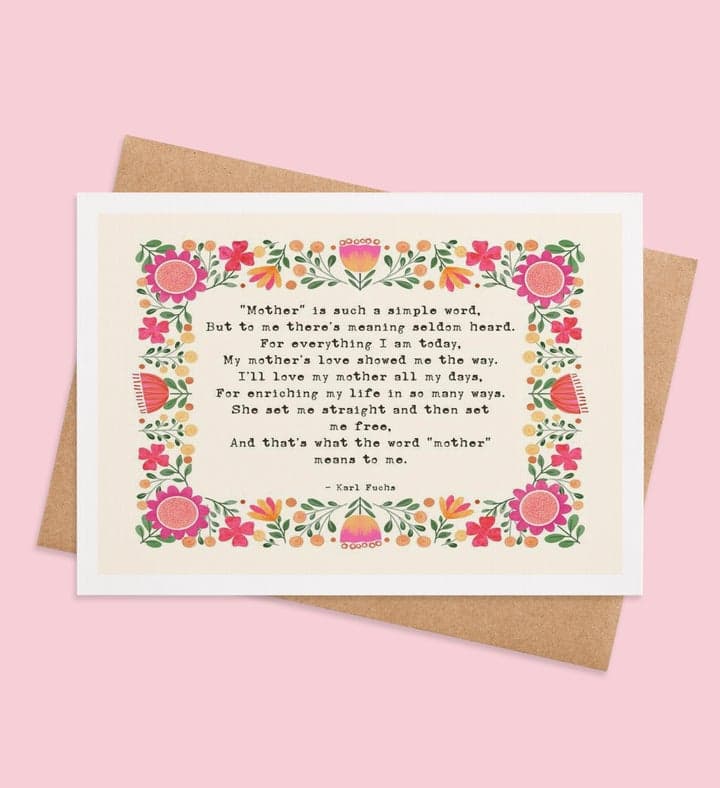 Motherembrace front view