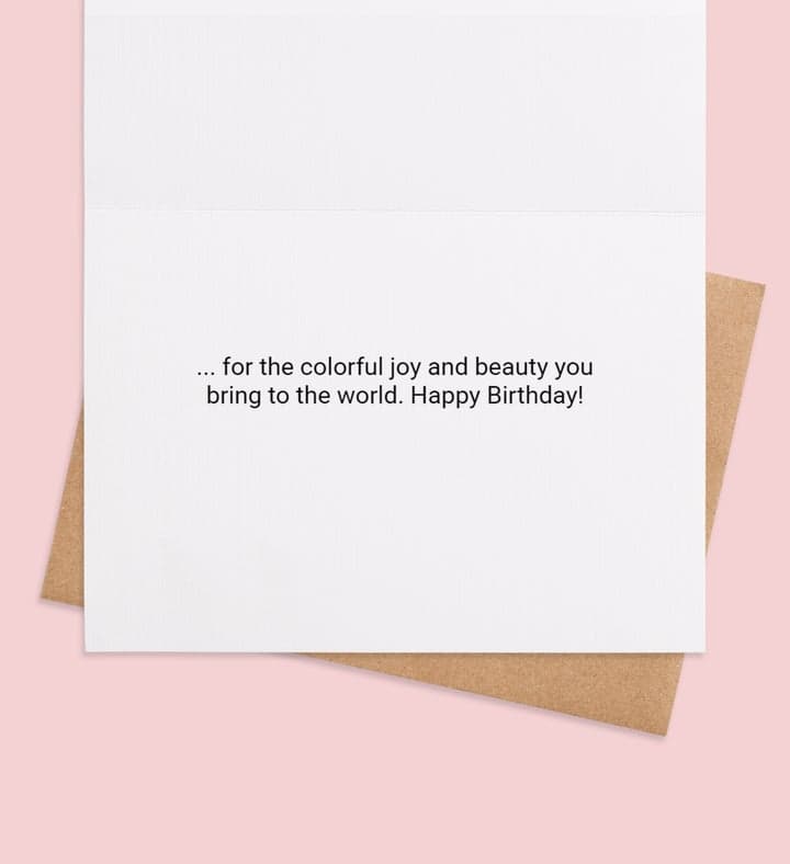 Daughterblooming Blessings inside view