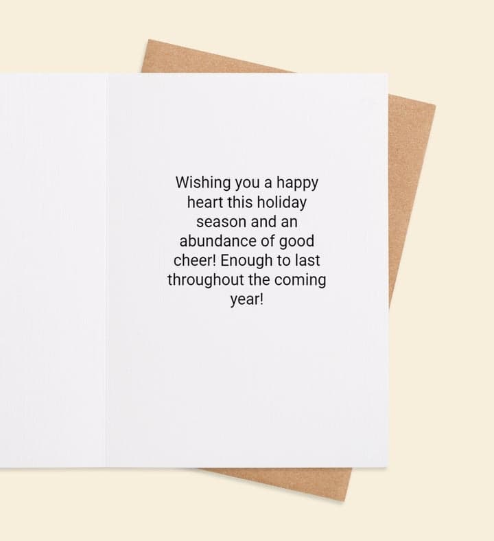 Joyful Moments Of Cheer inside view