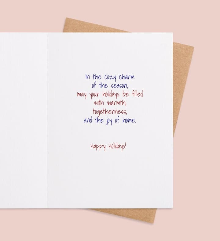 Home For The Holidays inside view