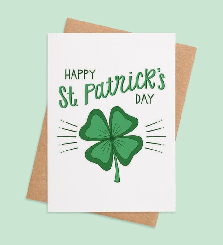 Luck O’ The Irish Wish front view