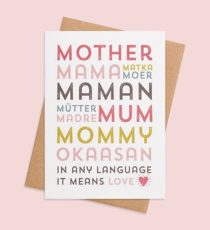 Universal Love For Mom front view