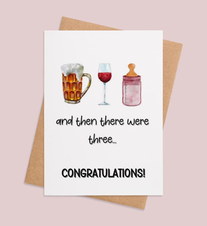 A Toast to Three front view