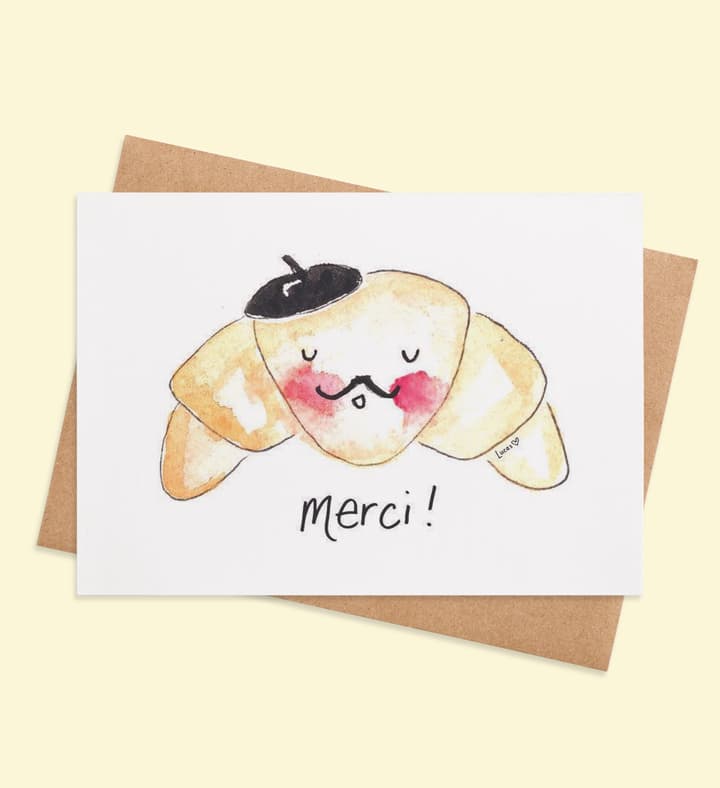 Merci Beaucoup Croissant front view