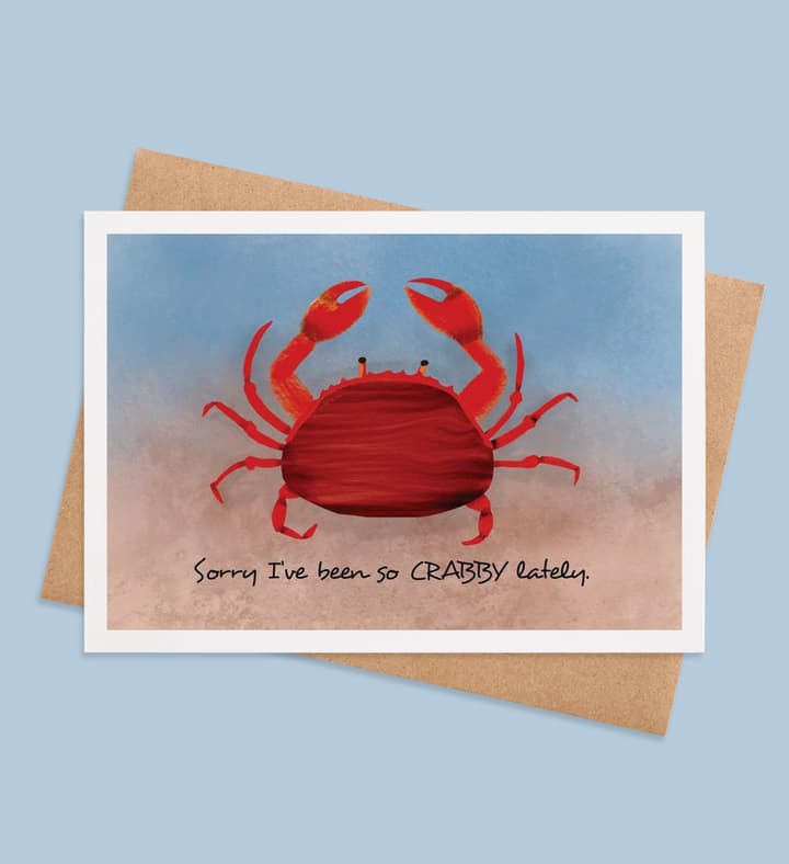 Crabby Apology front view